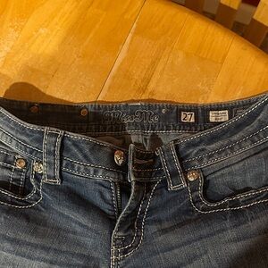 Miss Me Women's Dark Blue Boot Cut Jeans